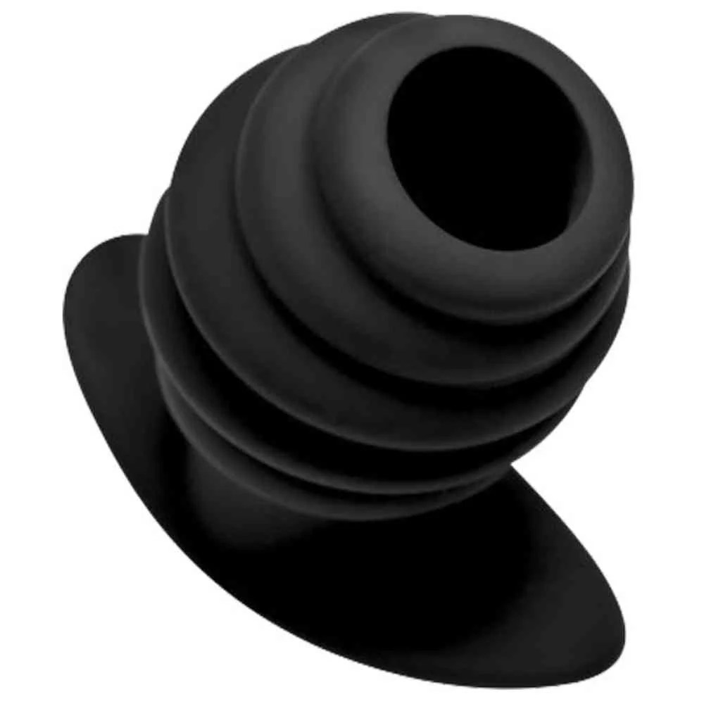 Hohler Anal Plug "Ass Tunnel Ribbed"