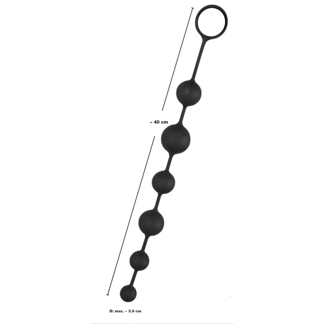 Analkette mit 6 Kugeln