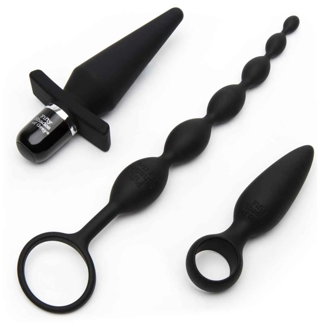 Analplug Set „Pleasure Overload Take it Slow“