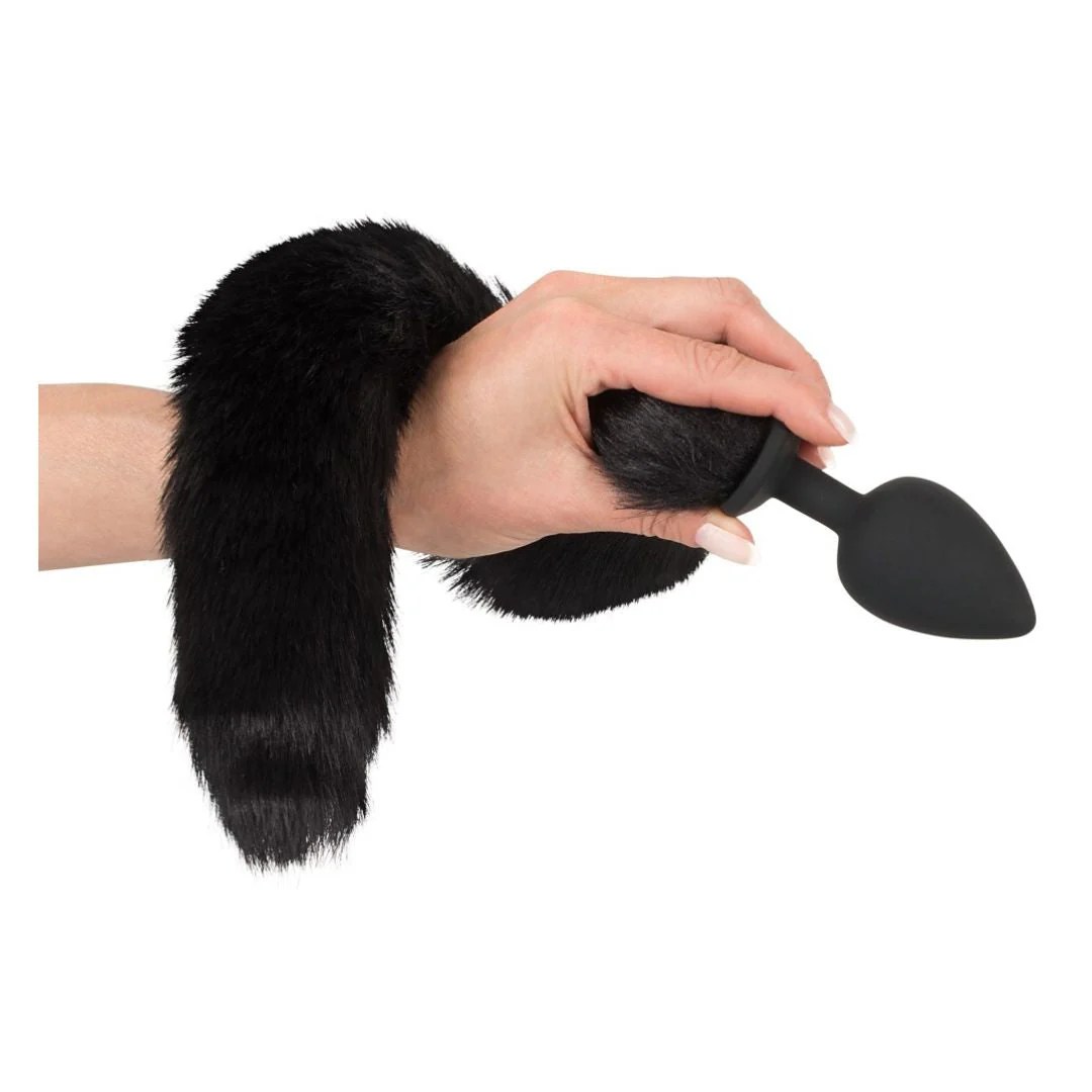 Analplug mit Katzenschwanz plus Katzen-Haarreif