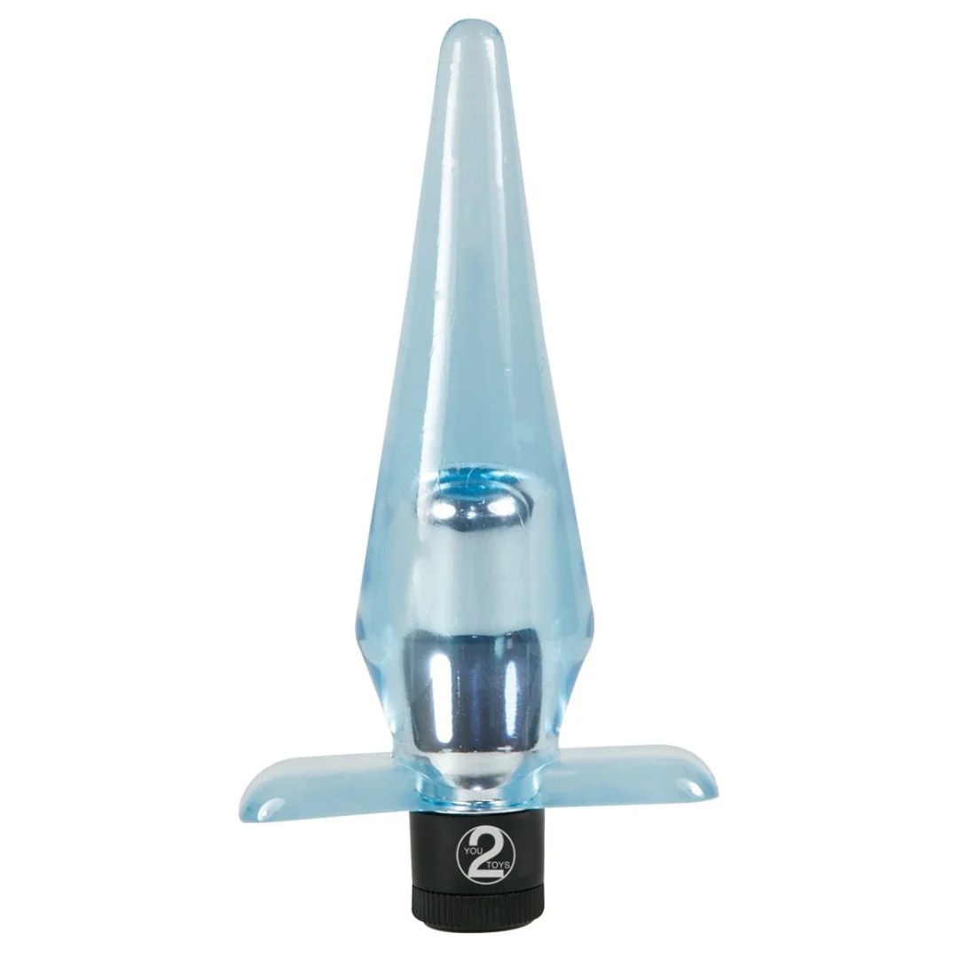 Analplug mit Vibration „Anal blue“