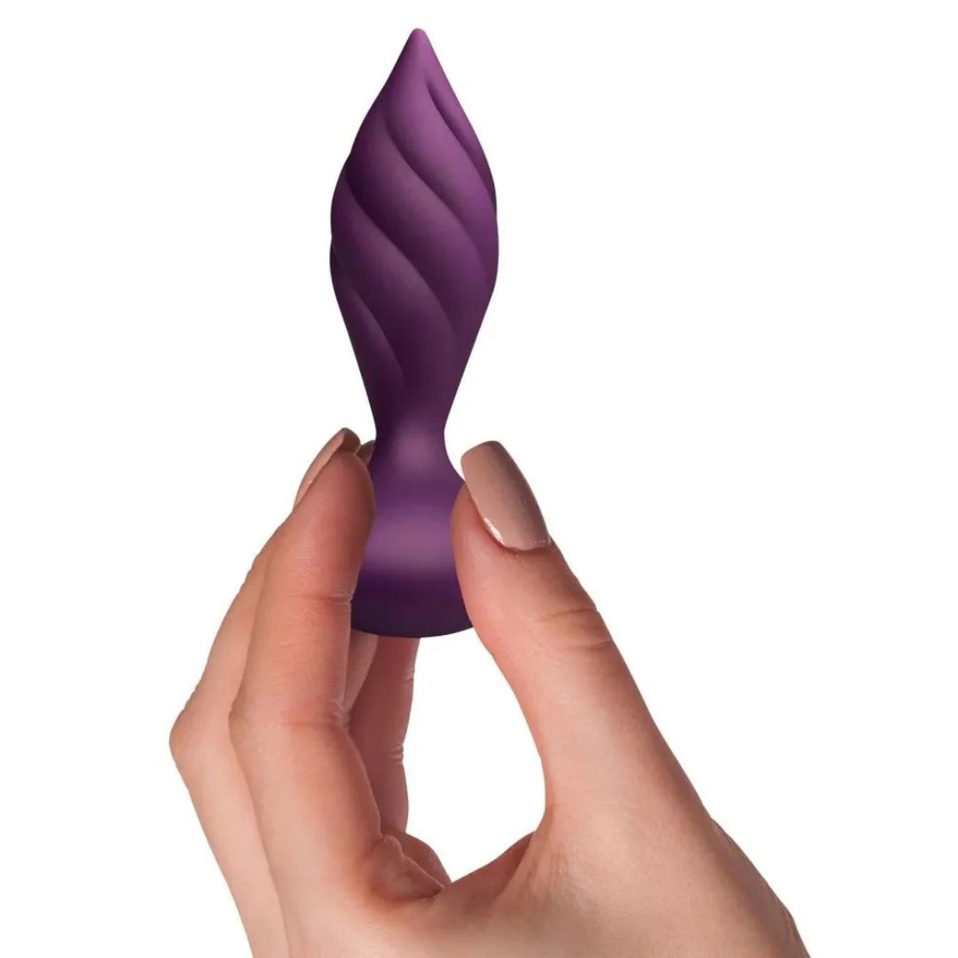 Analplug mit Vibration und Fernbedienung