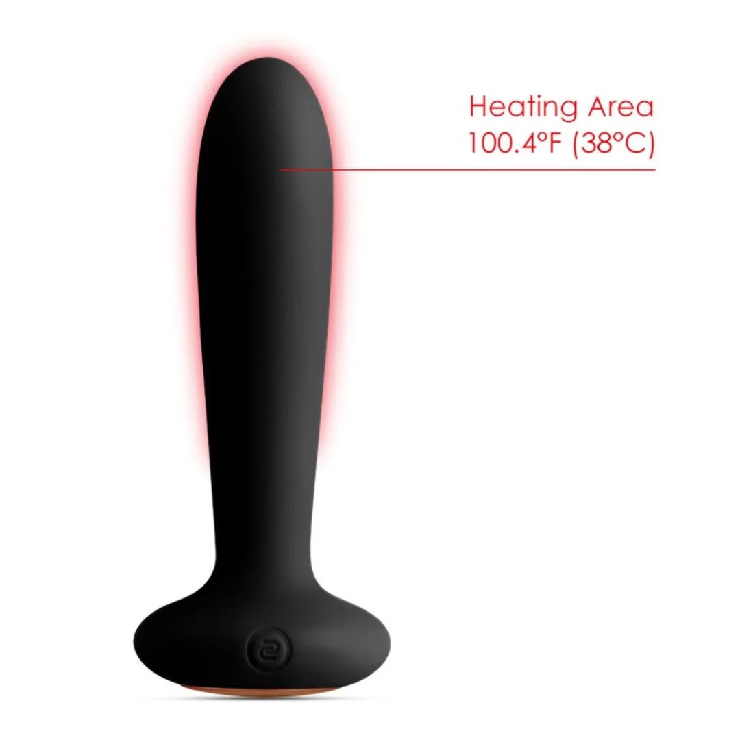 Analplug mit Vibration und Heizfunktion