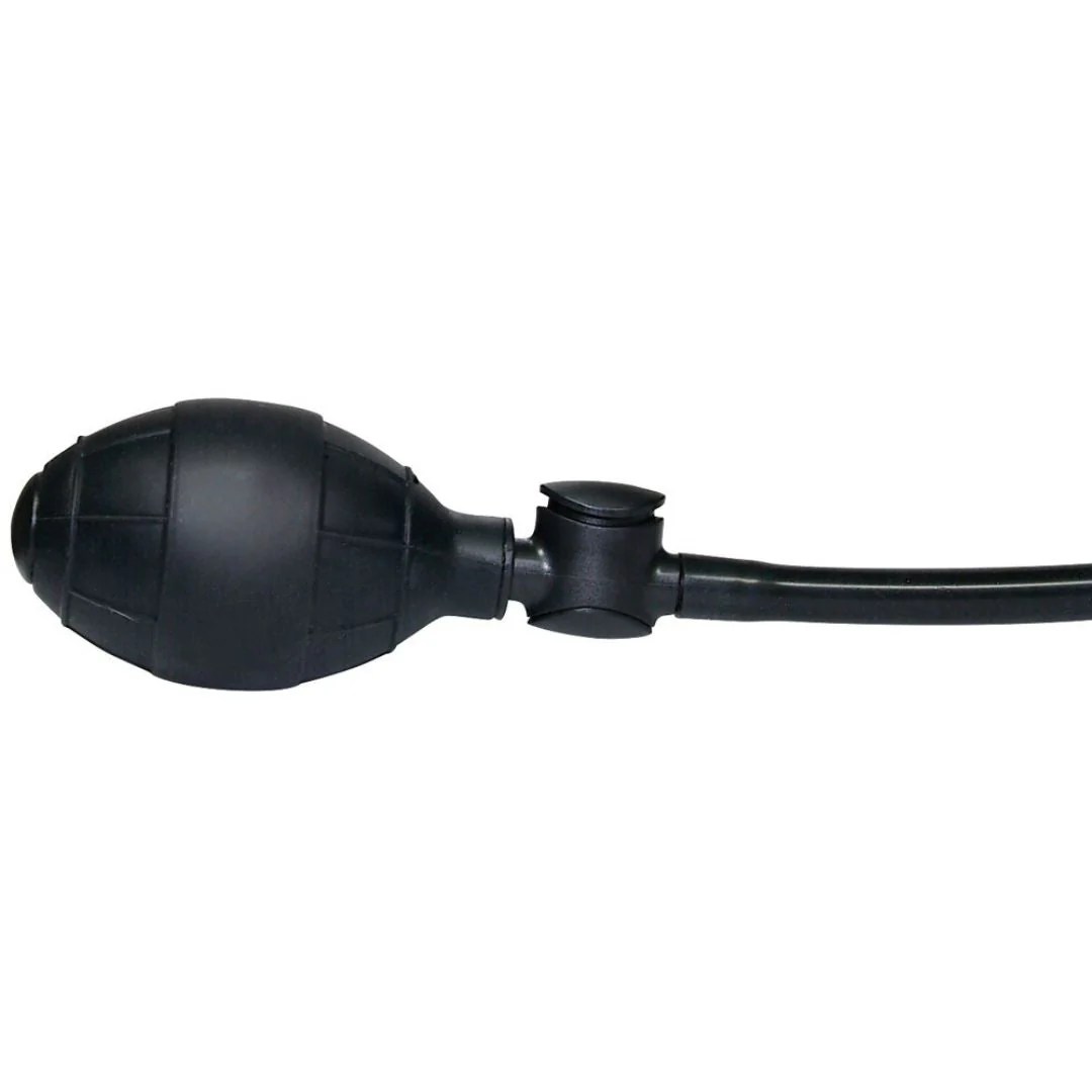 Analplug mit Vibration und Pumpball
