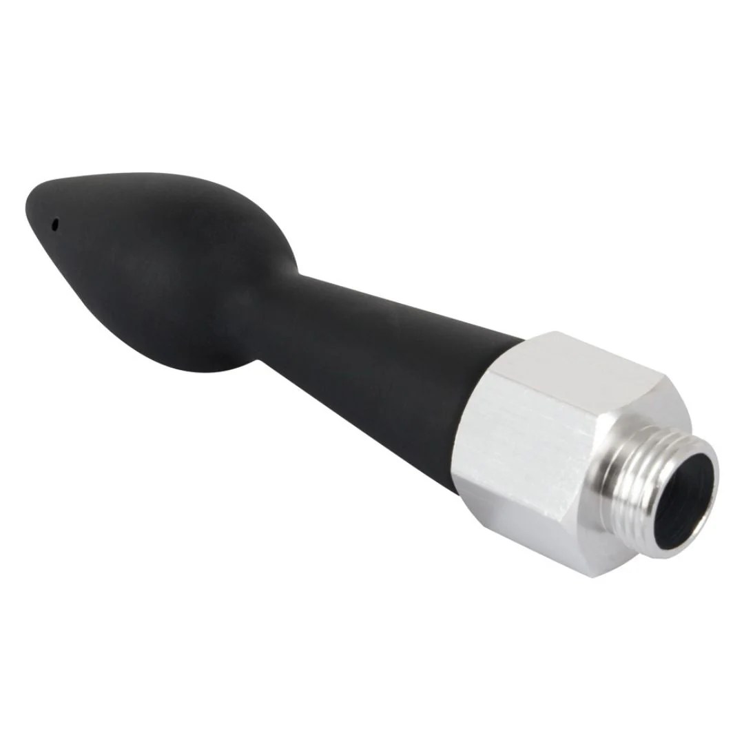 Analplug plus Intimdusche mit Gewinde