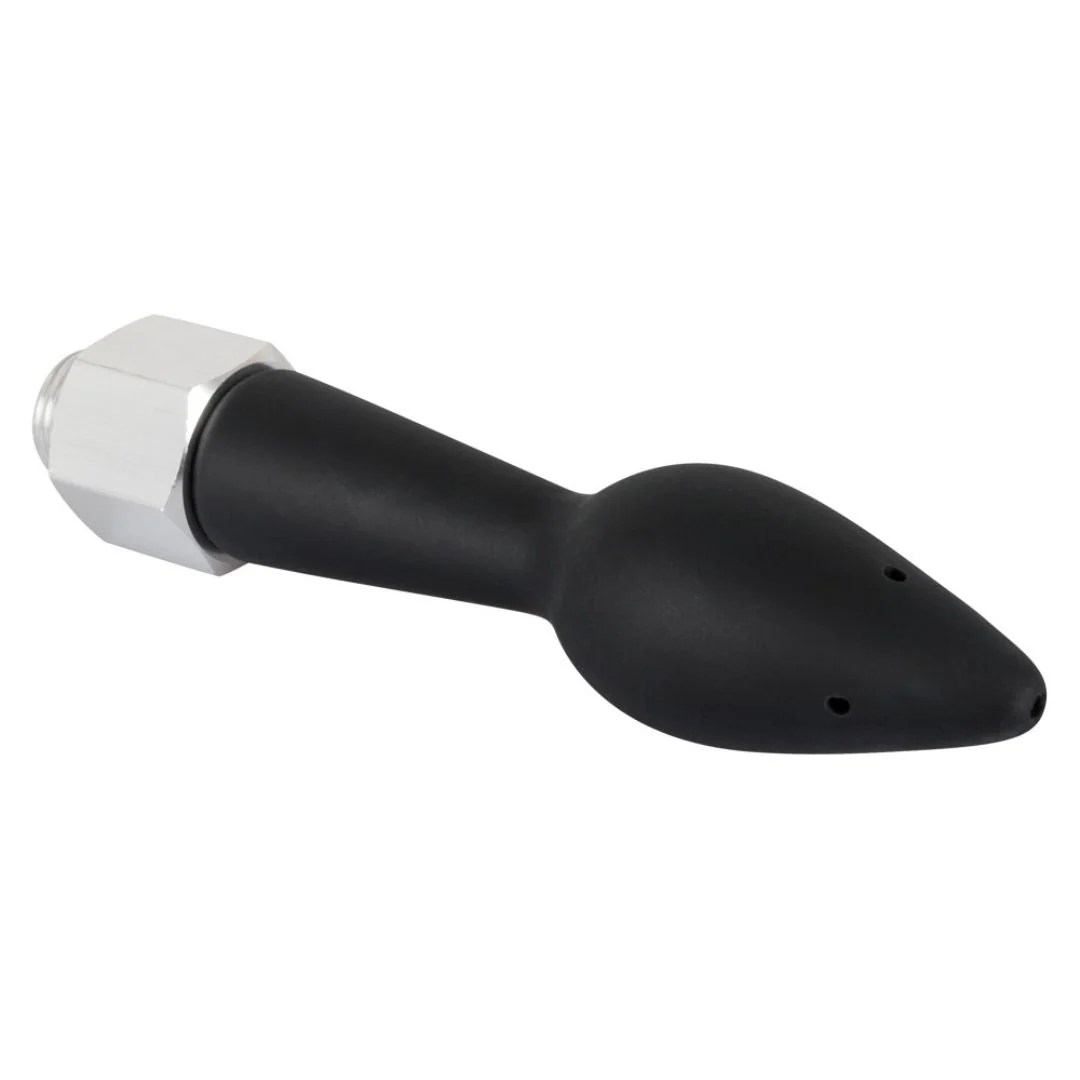 Analplug plus Intimdusche mit Gewinde