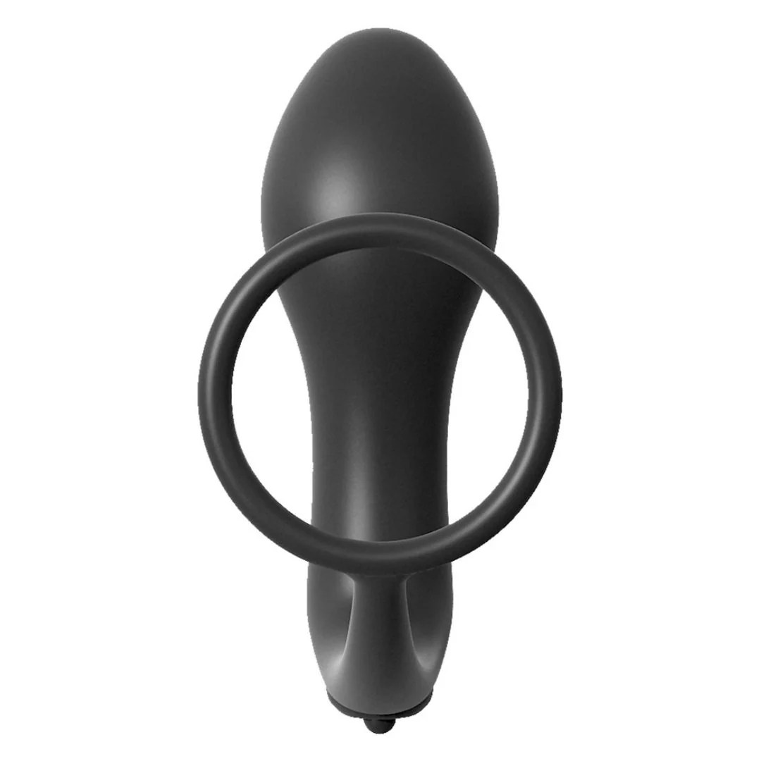 Penisring „Ass-Gasm Cockring Vibrating Plug“