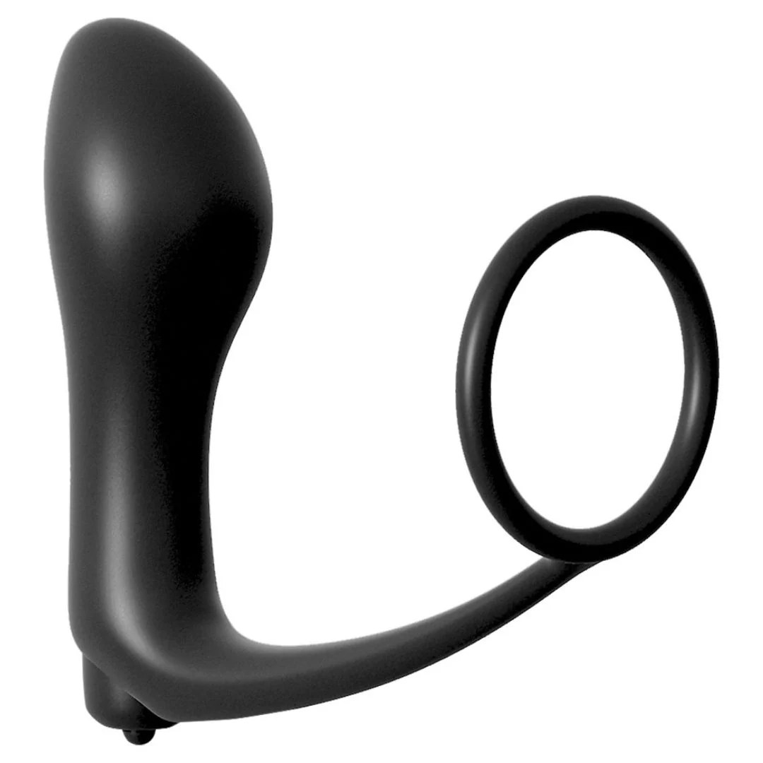 Penisring „Ass-Gasm Cockring Vibrating Plug“