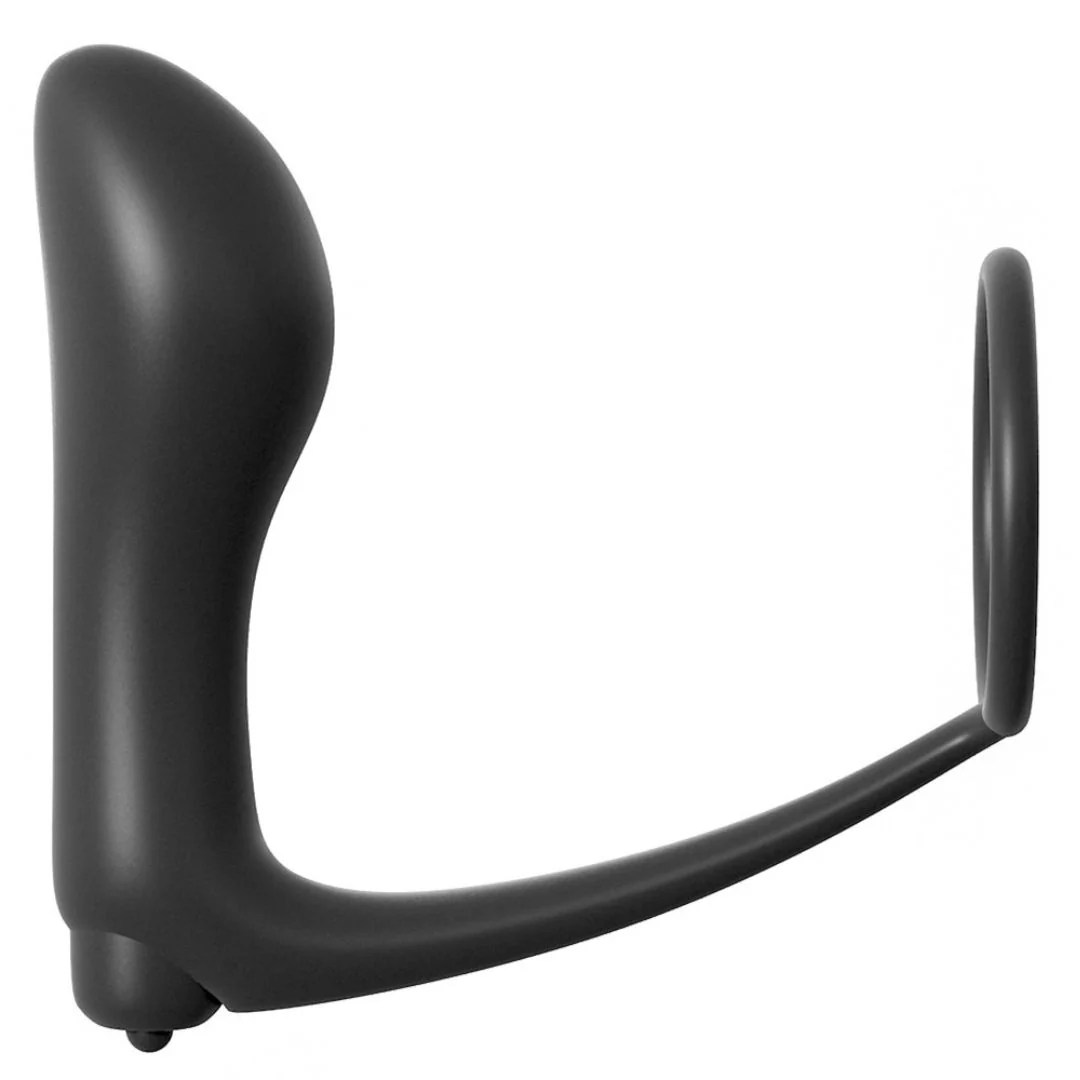 Penisring „Ass-Gasm Cockring Vibrating Plug“
