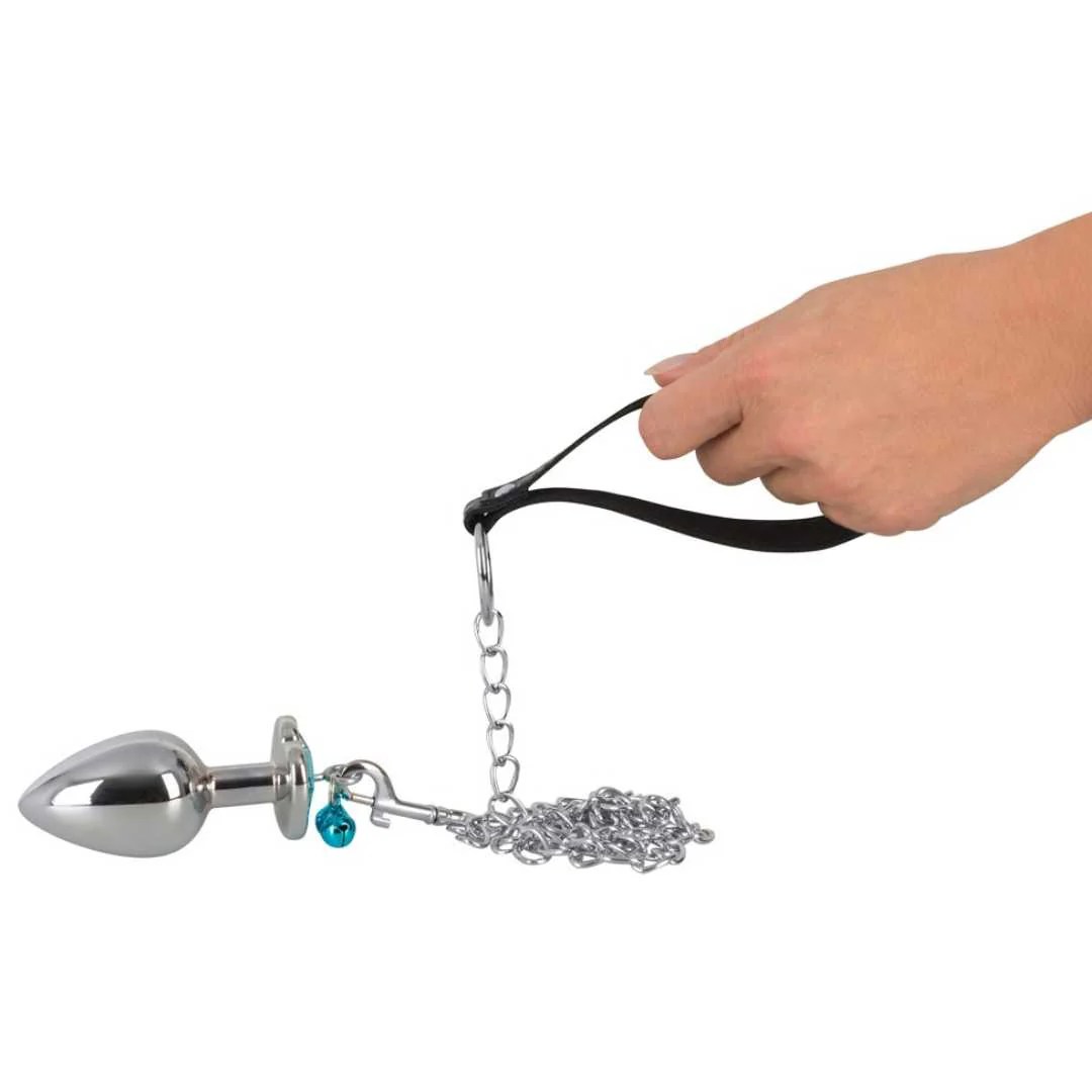 4-teiliges Analplug Set „Butt Plug Set with a Leash“