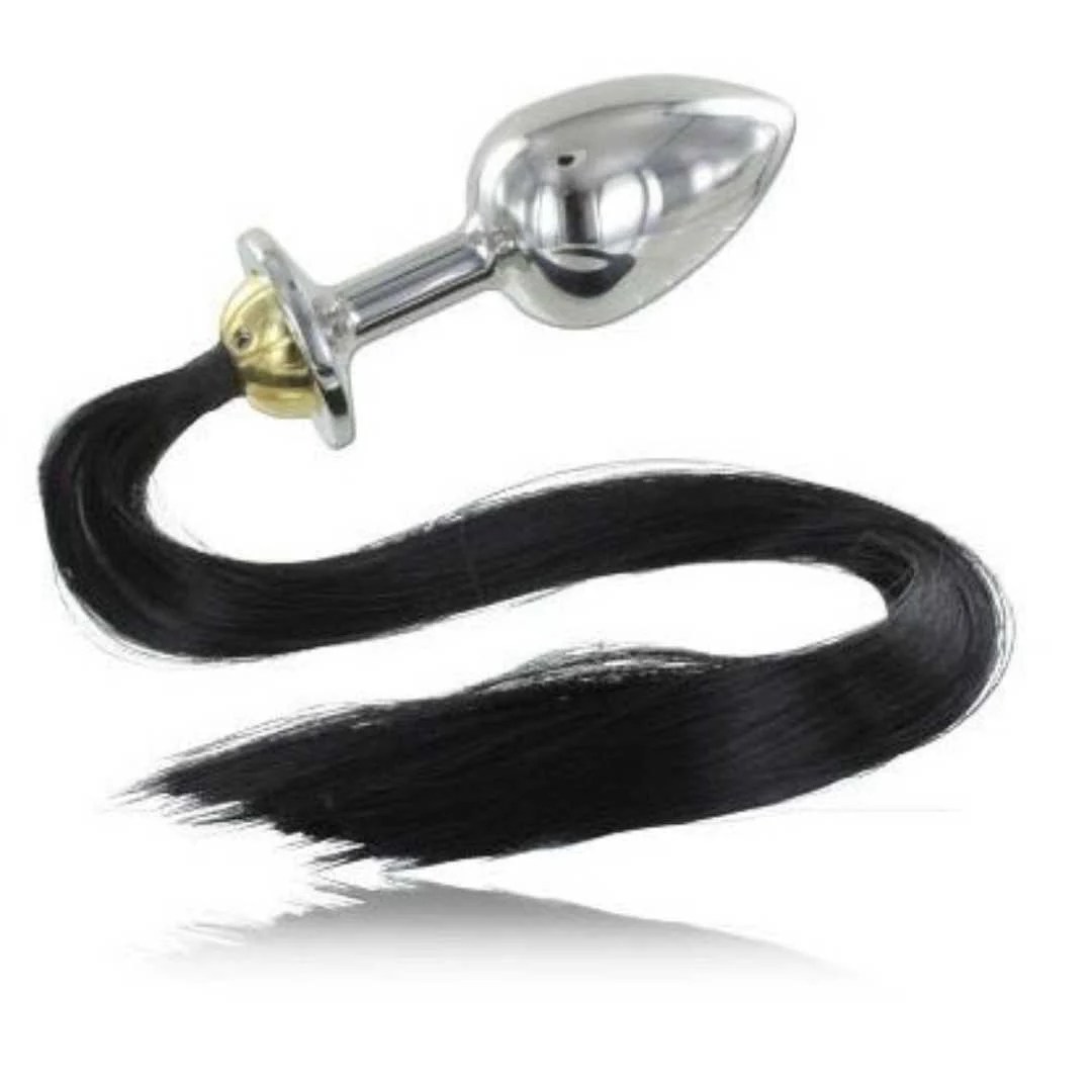 Analplug mit Pferdeschwanz