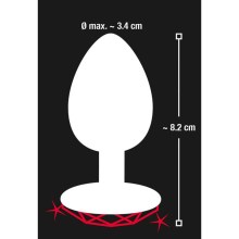 „Diamond Anal Plug“ aus Aluminium „Diamond Anal Plug“ aus Aluminium