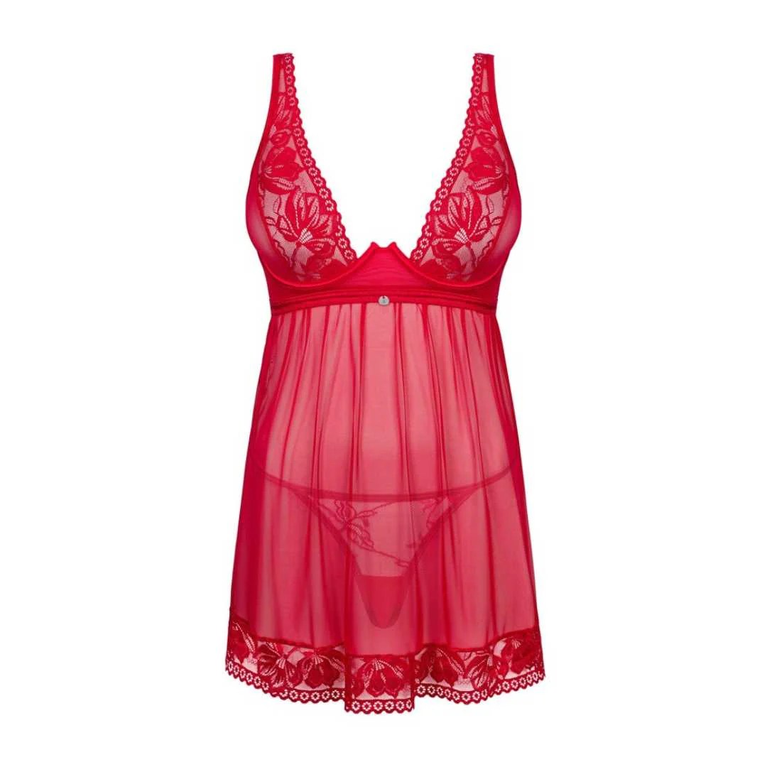 Babydoll plus String „Lacelove