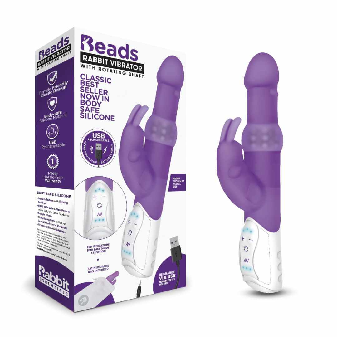 Rabbitvibrator „Beads with rotating shaft“