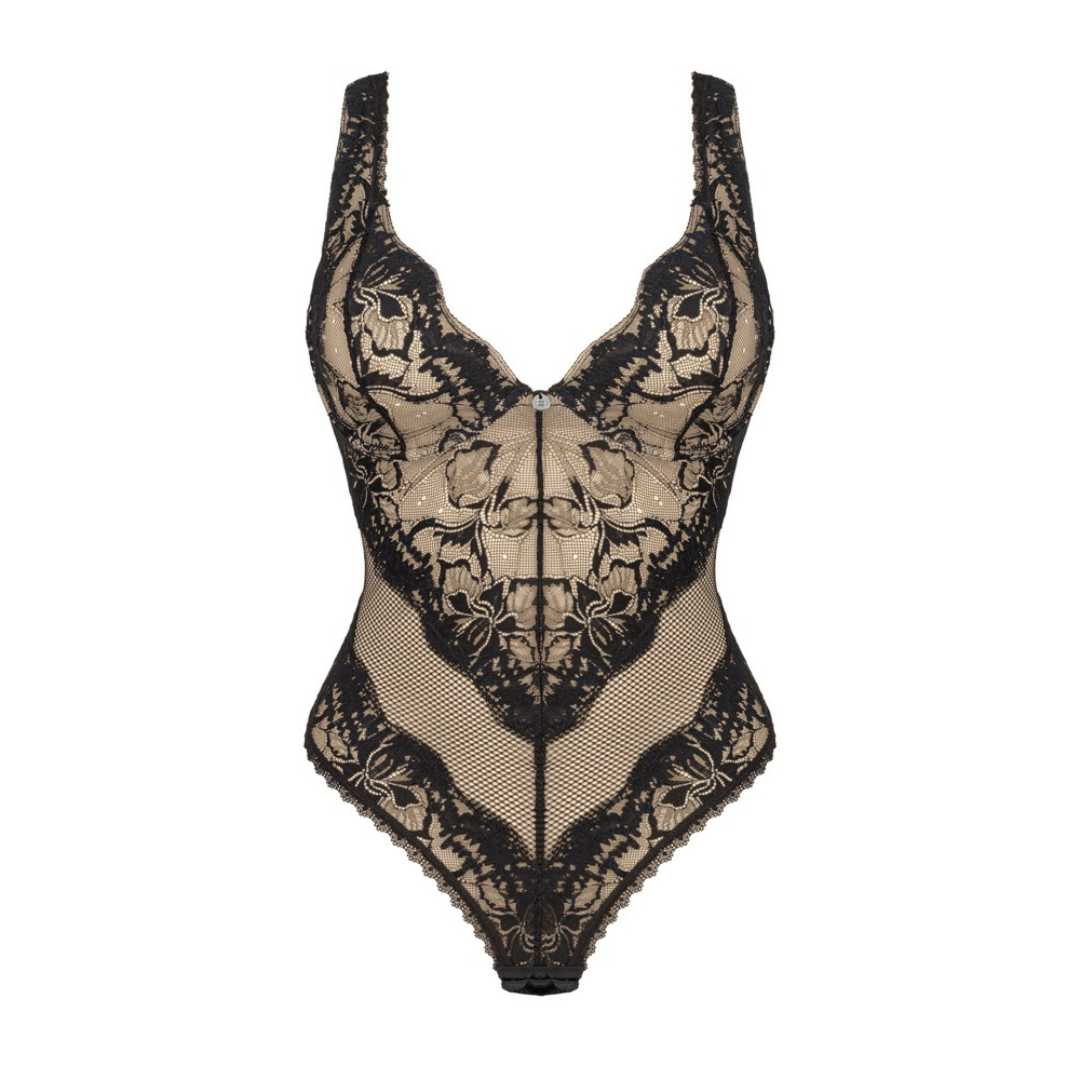 Body „Olvidia“ aus extravaganter Spitze