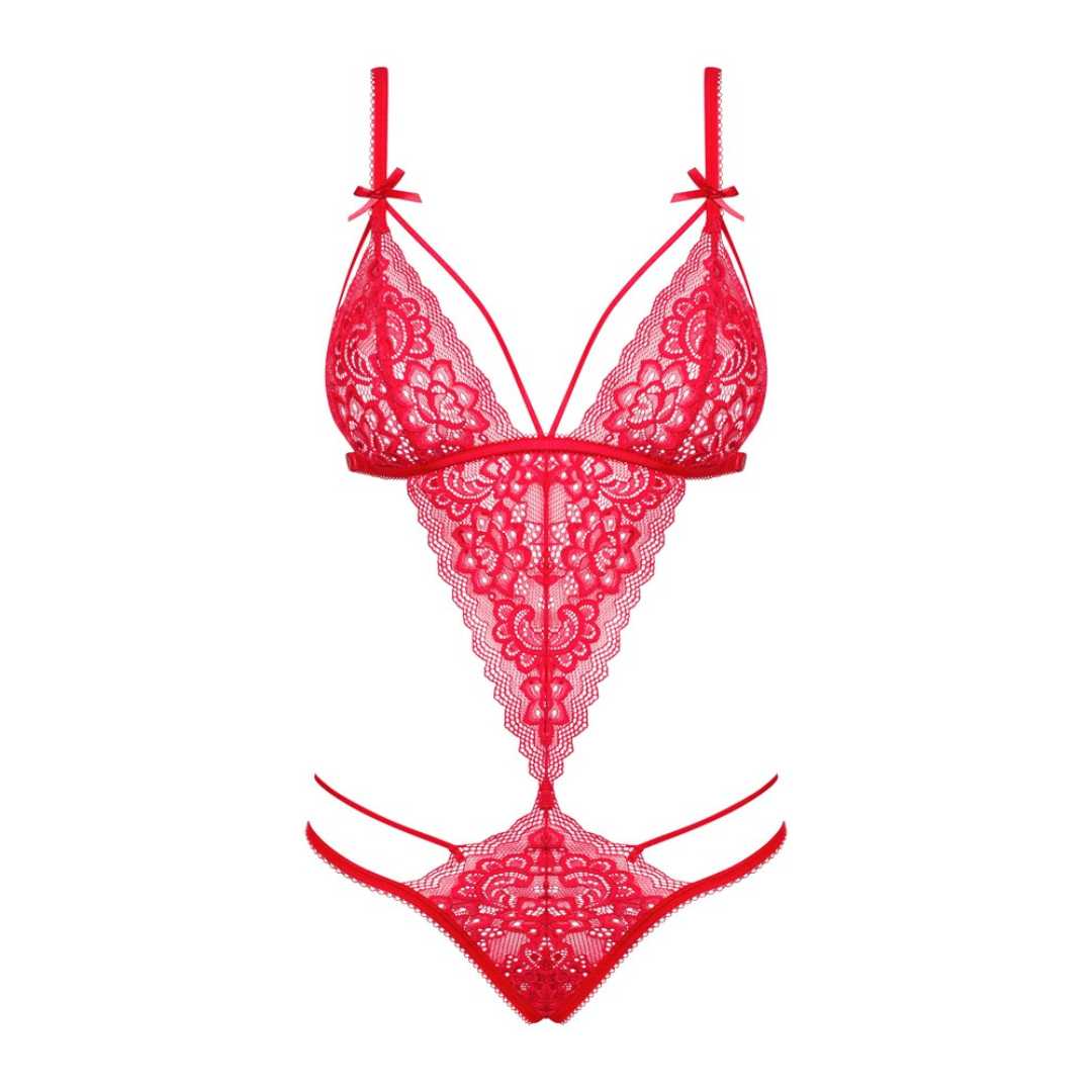 Stringbody "Lovlea" aus Spitze in Zweiteiler-Optik