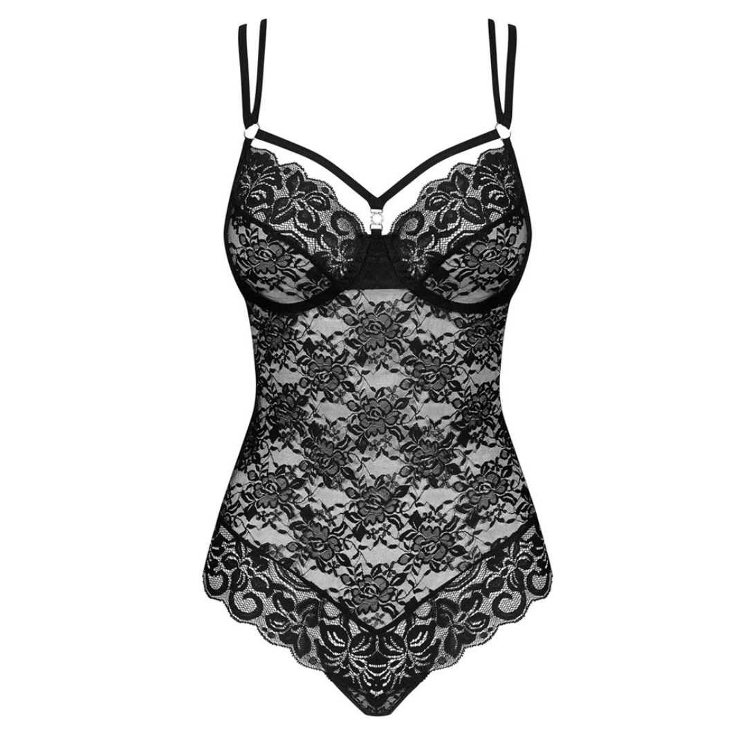 Body aus Spitze mit Cup-Riemchen