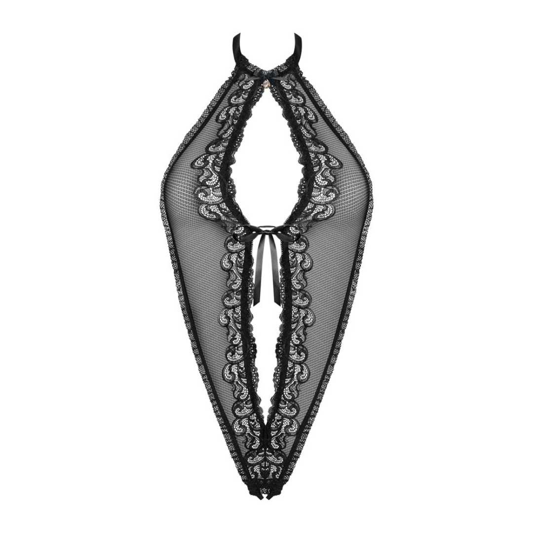Stringbody ouvert mit Neckholder