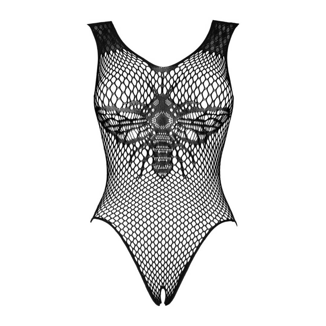 Body ouvert mit Bienenmotiv