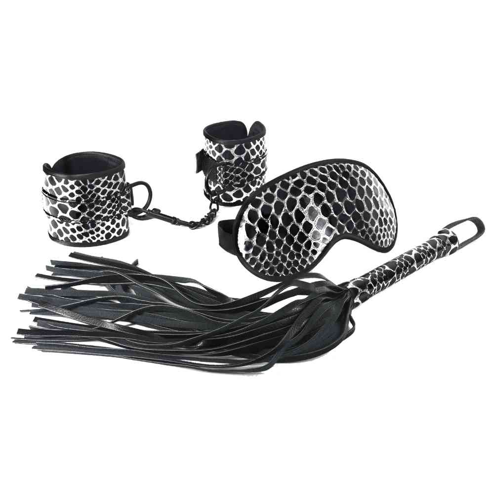 Bondage Kit im Schlangen-Look