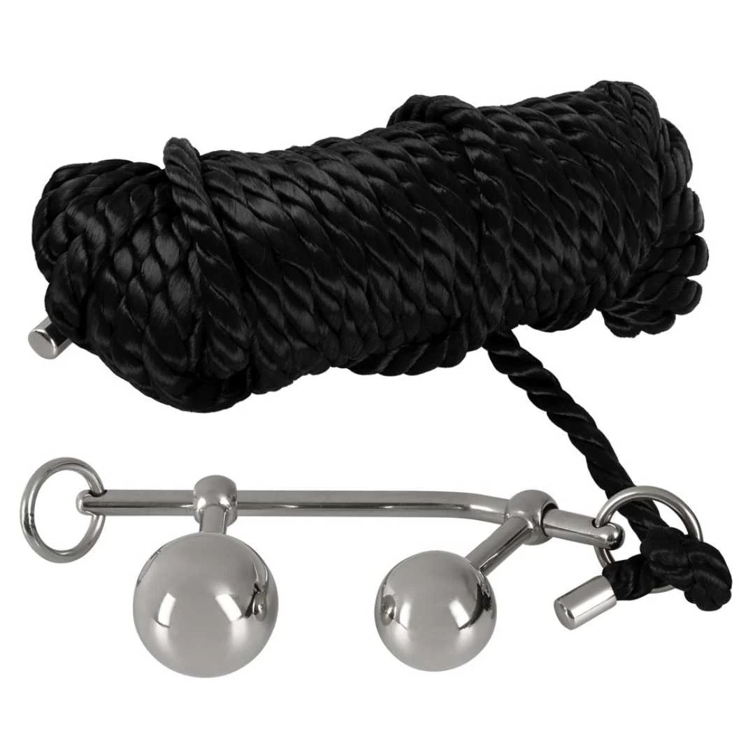 Vaginal-/Analplugs „Bondage Plugs with 10 m Rope“