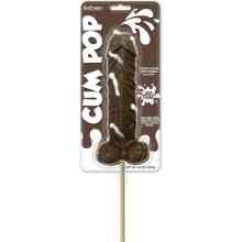 Dunkle Schokolade Lolli "Cum Pop" Dunkle Schokolade Lolli "Cum Pop"