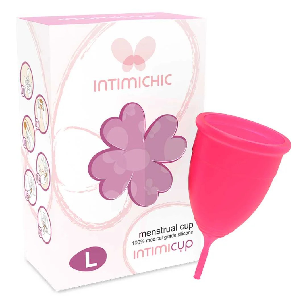 Menstruationstasse aus Silikon