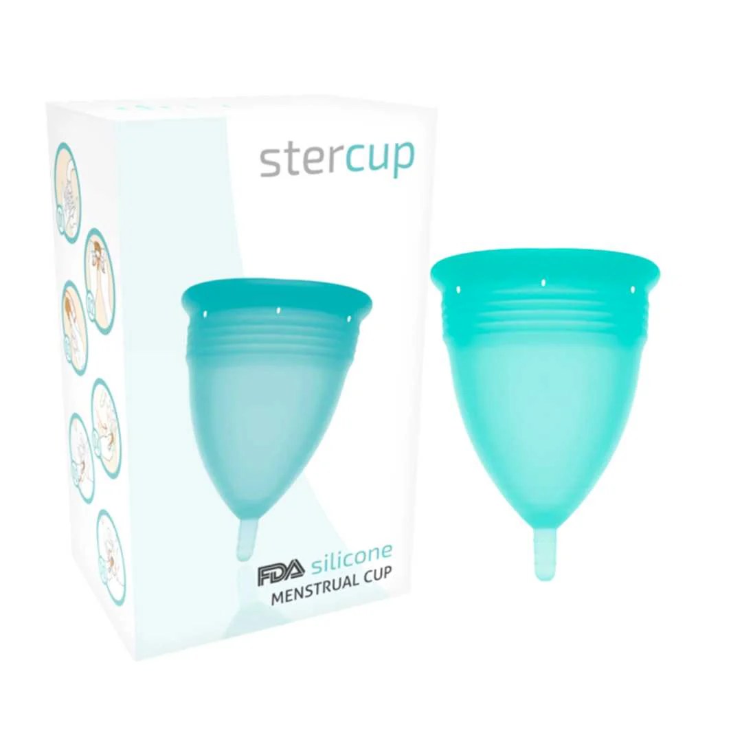 Wiederverwendbare Menstruationstasse aus Silikon