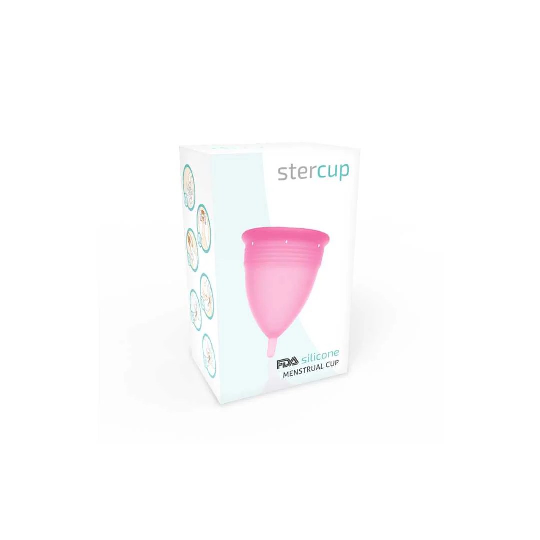 Wiederverwendbare Menstruationstasse aus Silikon