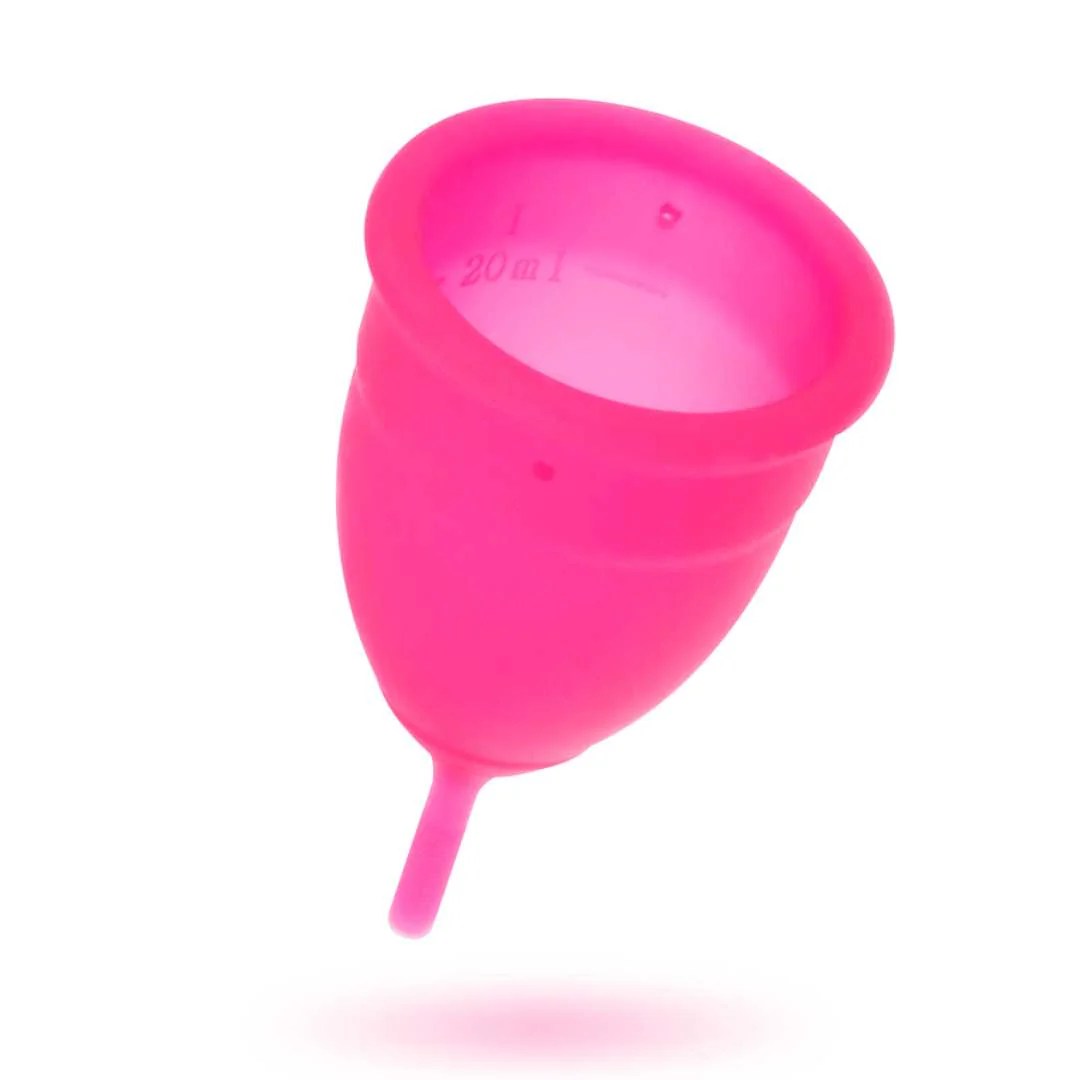 Menstruationstasse aus Silikon
