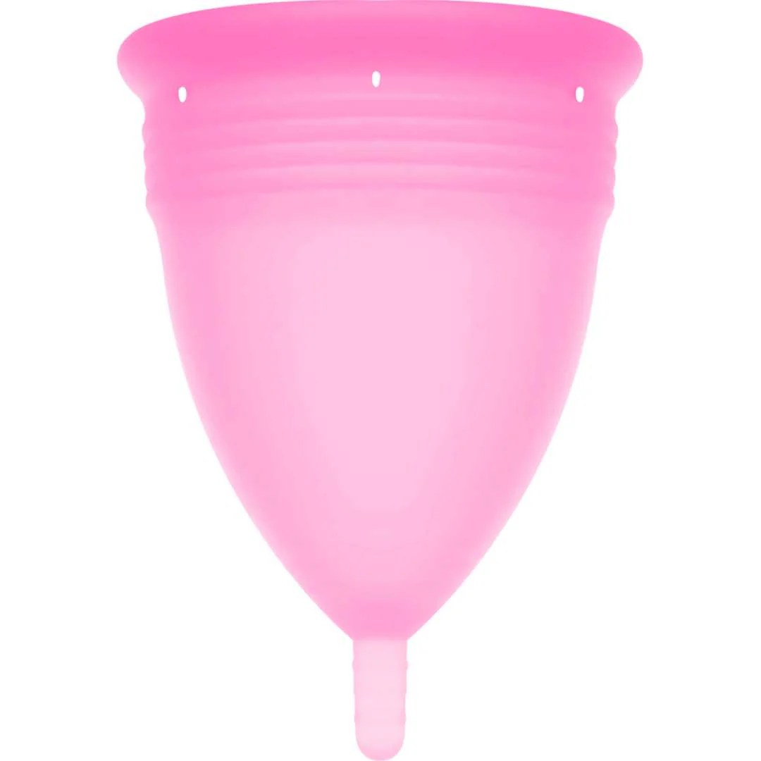 Wiederverwendbare Menstruationstasse aus Silikon