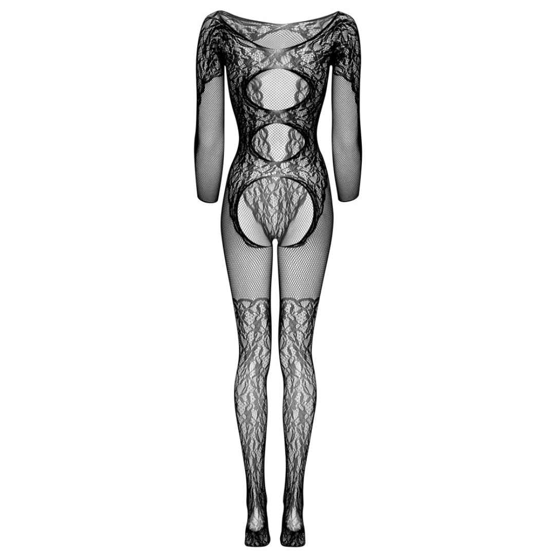 Langarm Catsuit Ouvert mit Cut-outs