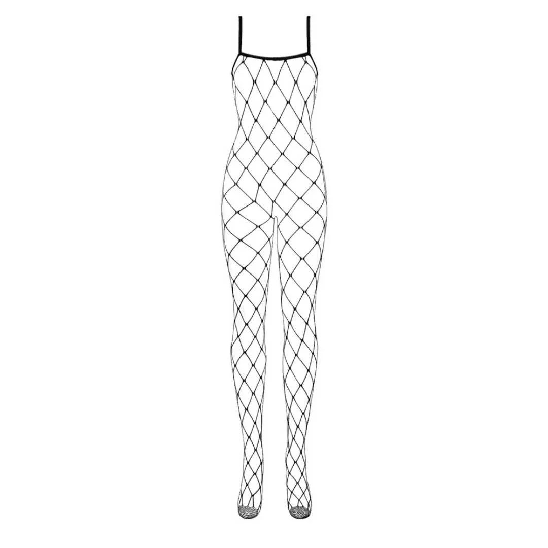 Catsuit ouvert aus Grob-Netz