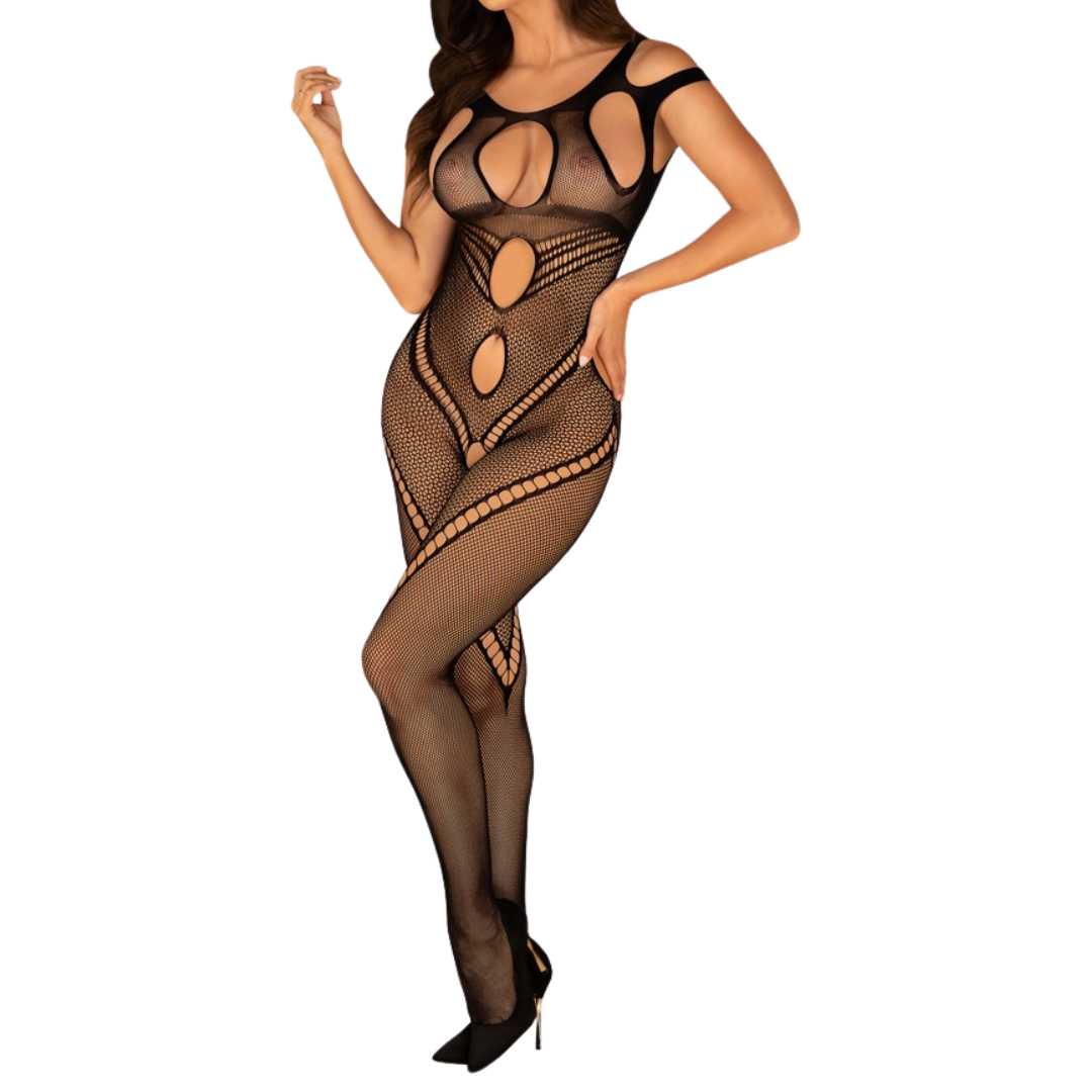 Bodystocking ouvert mit Cut-Outs