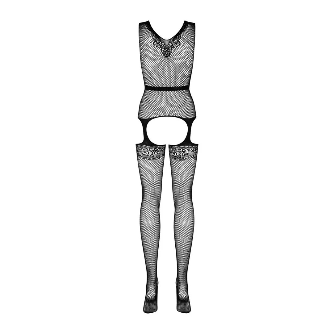 Catsuit ouvert in Straps-Optik