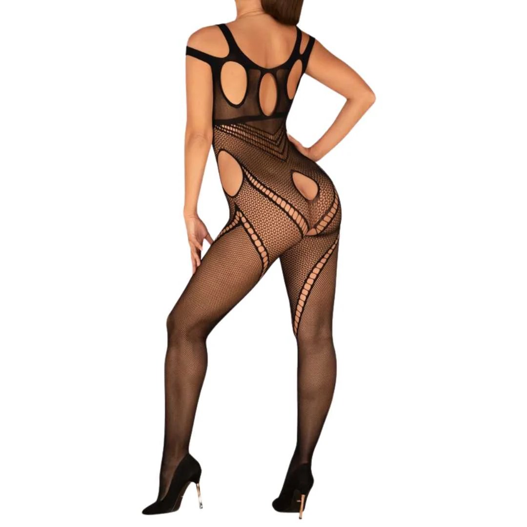 Bodystocking ouvert mit Cut-Outs