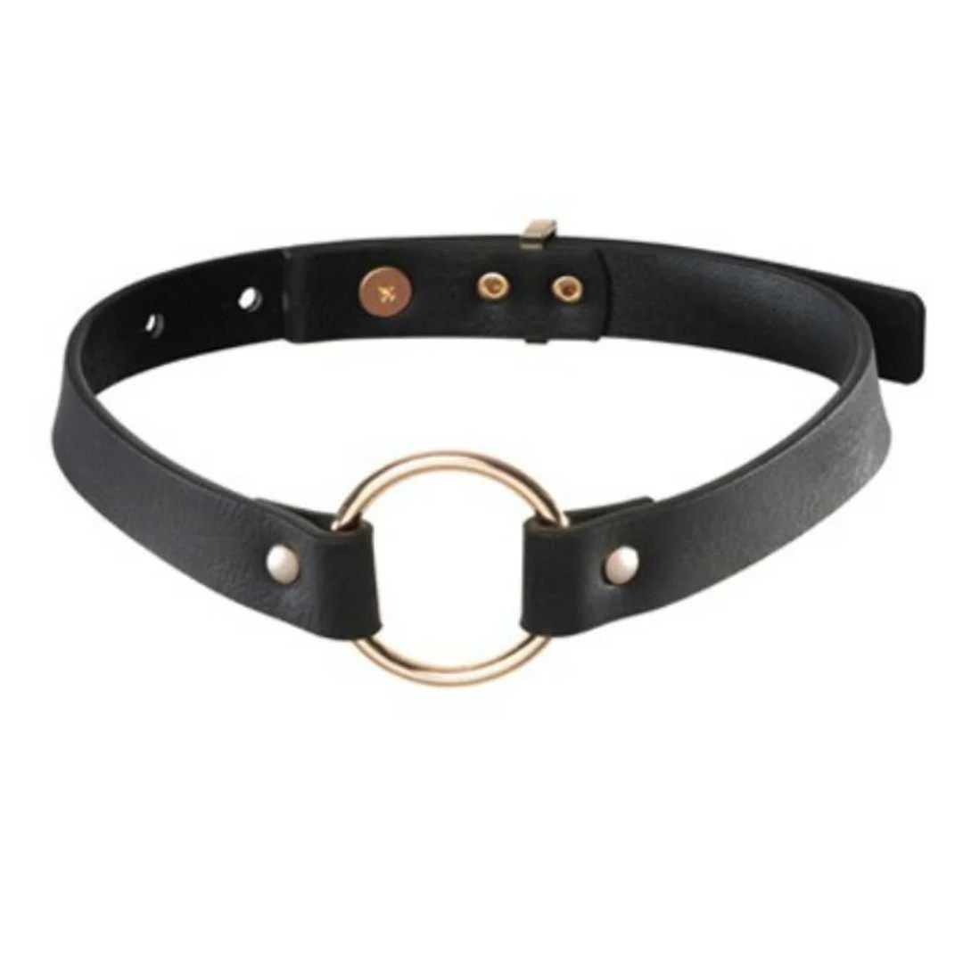 Halsband mit goldenen Elementen