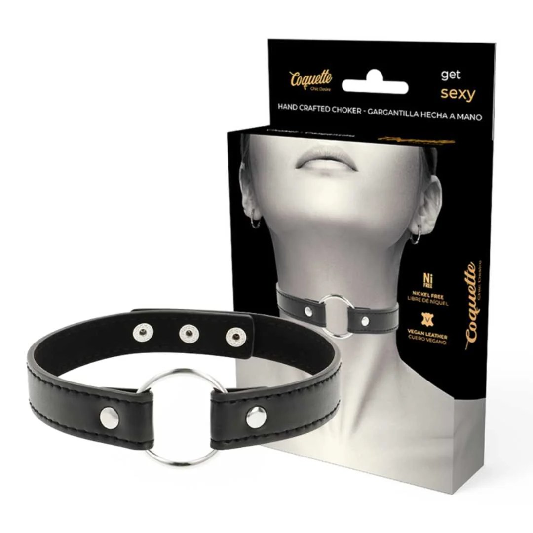 Handgefertigter Choker mit D-Ring
