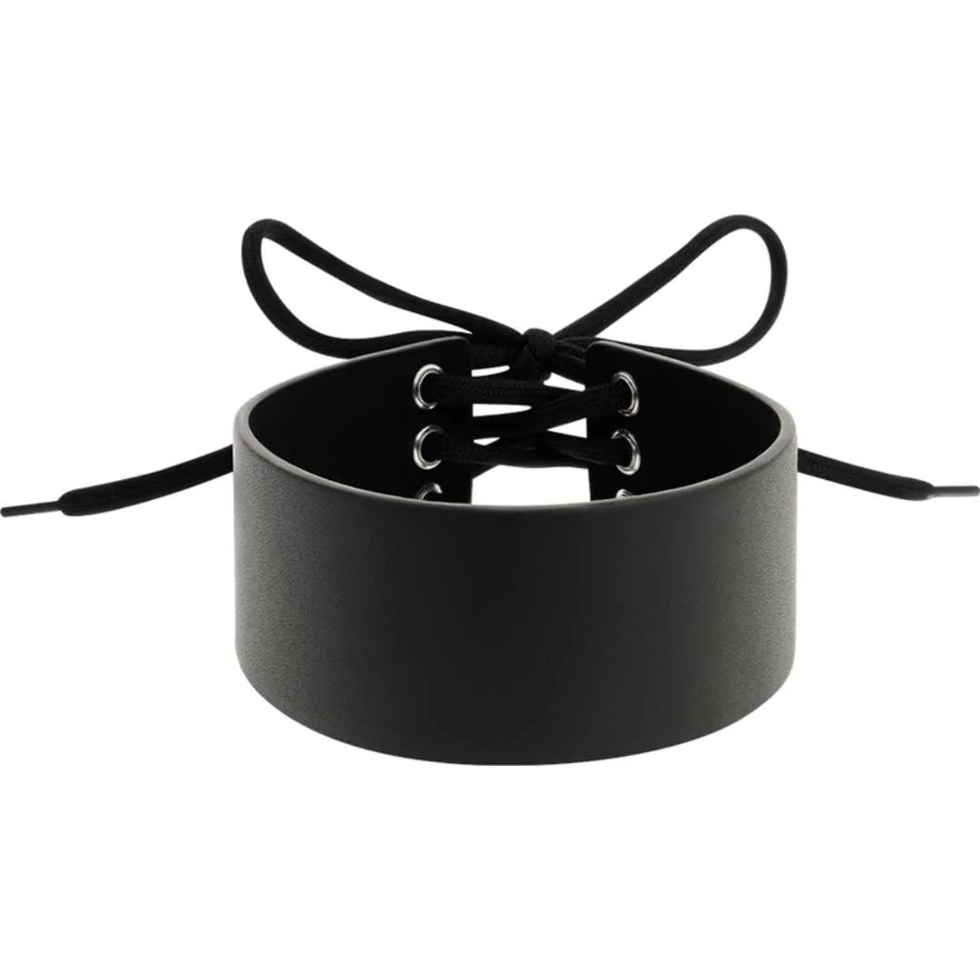 Handgefertigtes Choker mit Schnürung