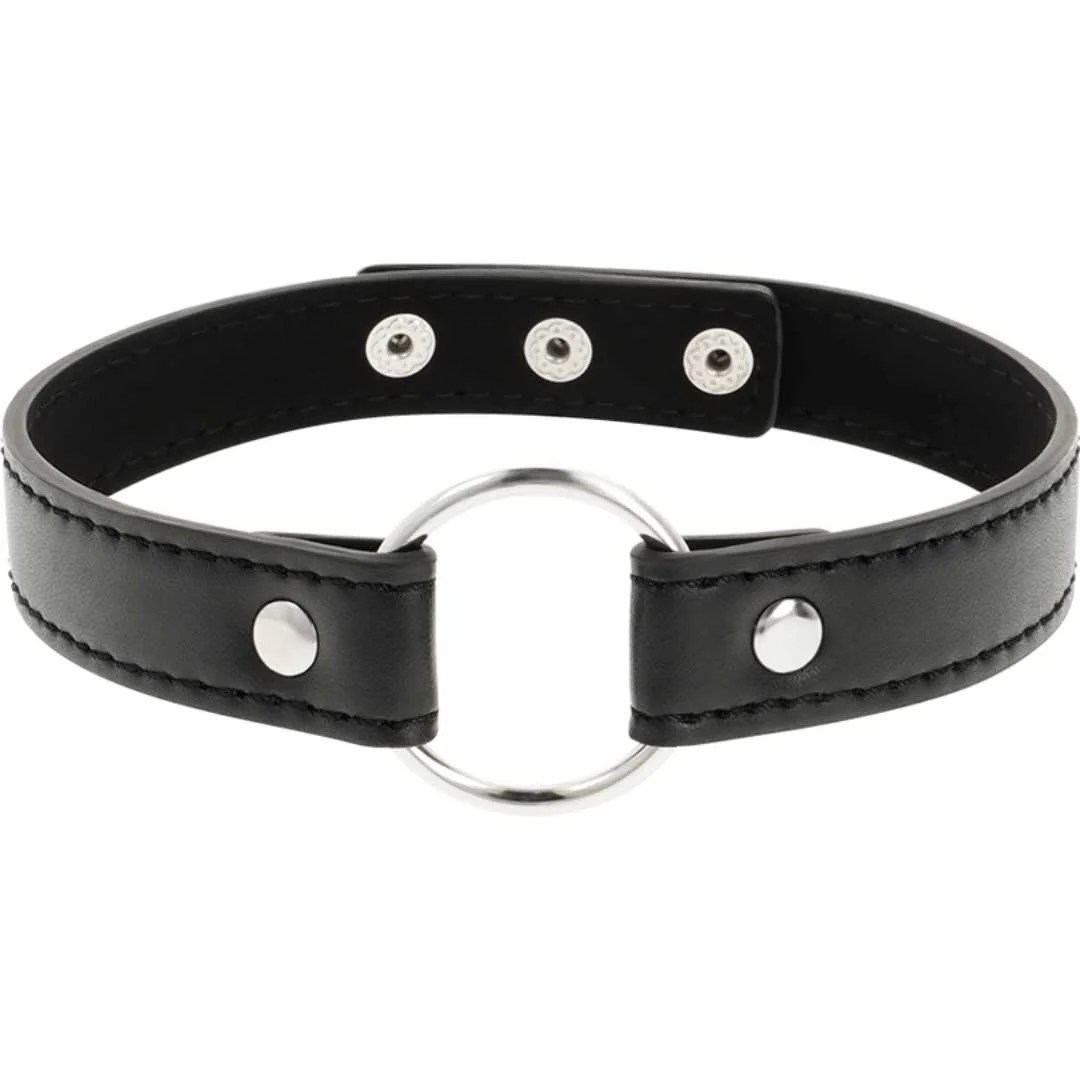 Handgefertigter Choker mit D-Ring