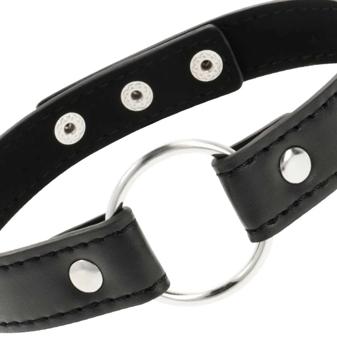 Handgefertigter Choker mit D-Ring
