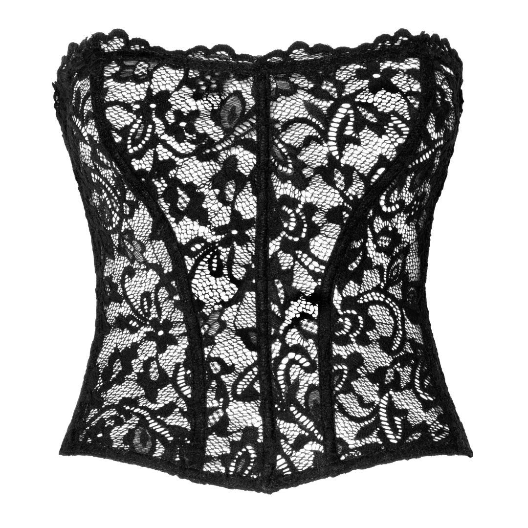 Corsage aus Stretch-Spitze