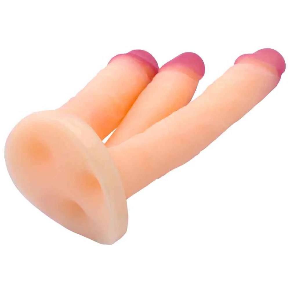 Dreifach Dildo 