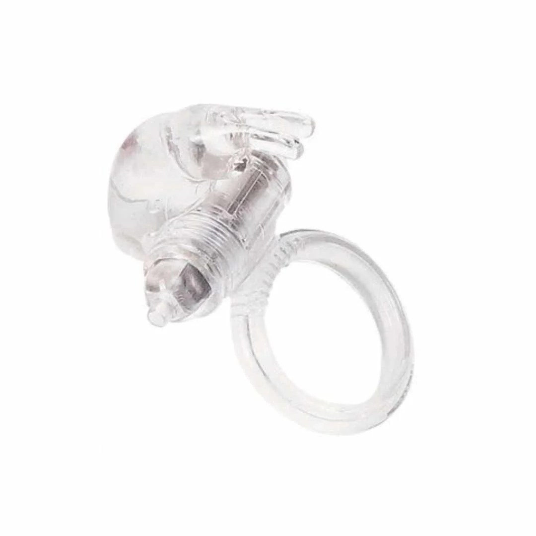 Penisring mit Vibration "Soft Cockring Rabbit"