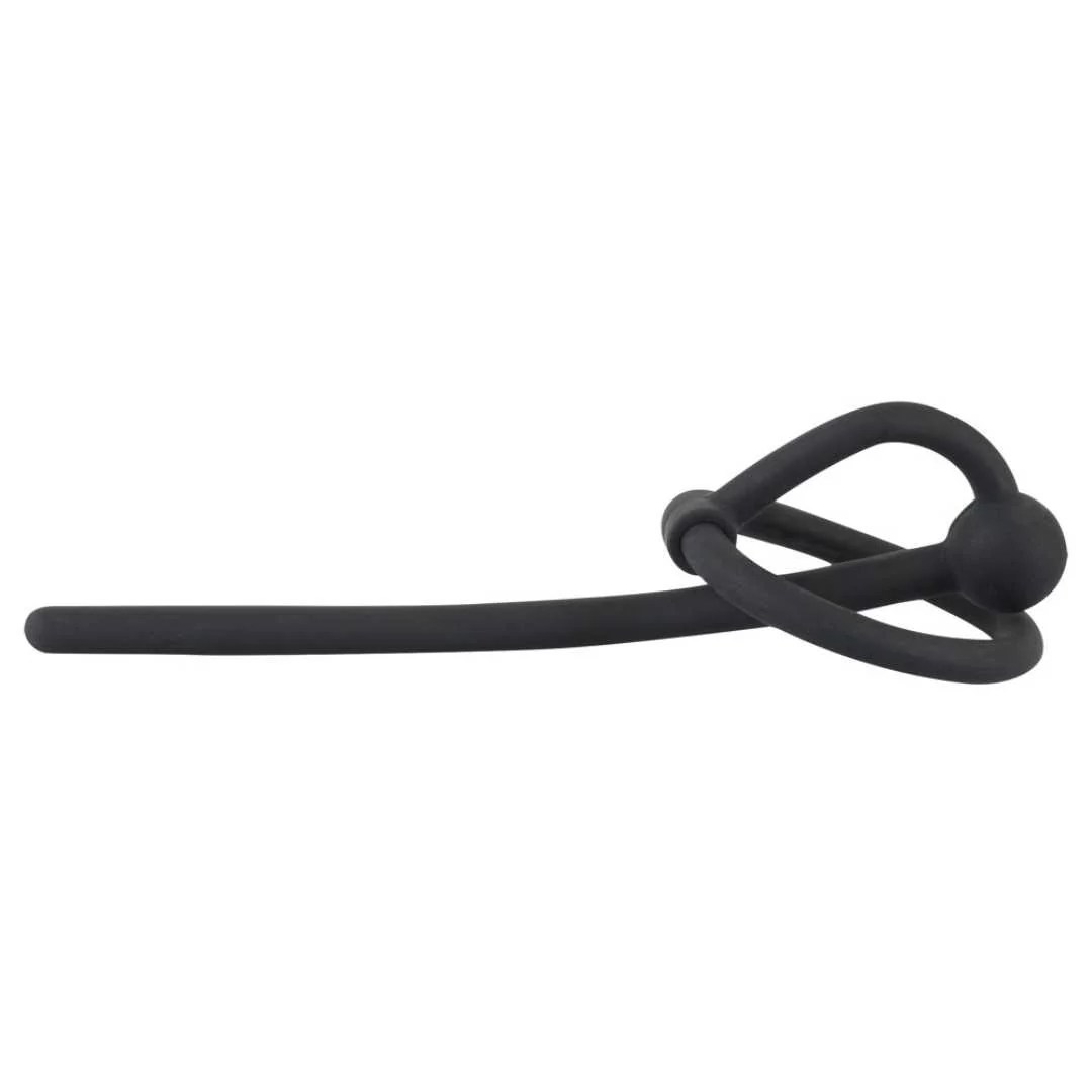 Penisplug „Piss Play With Glans Ring“ mit Eichelring
