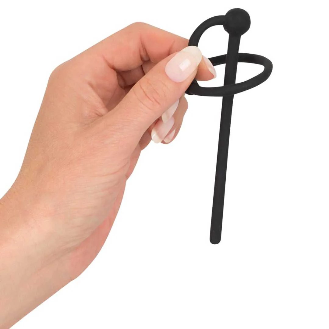 Penisplug „Piss Play With Glans Ring“ mit Eichelring