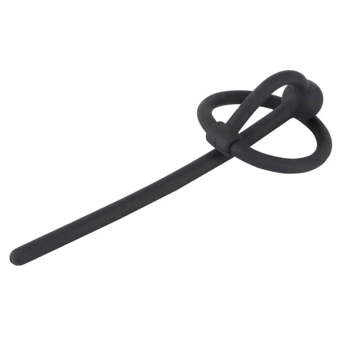 Penisplug „Piss Play With Glans Ring“ mit Eichelring