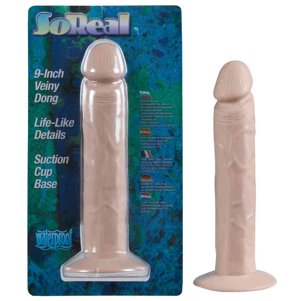 Realistischer Dildo mit Saugnapf 