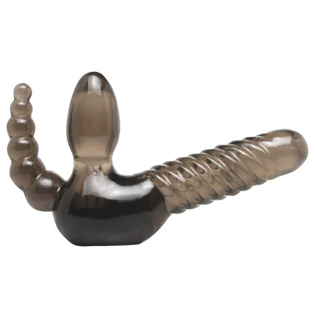 Strap-On „Strapless Strap-On with Anal Stimulator“