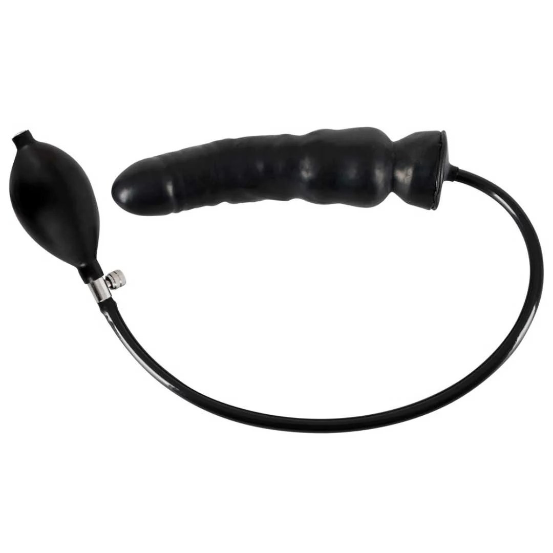 Latex-Analplug zum Aufpumpen